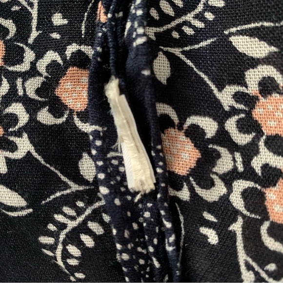 LOFT Floral Print Open Draped Kimono - Picture 4 of 4